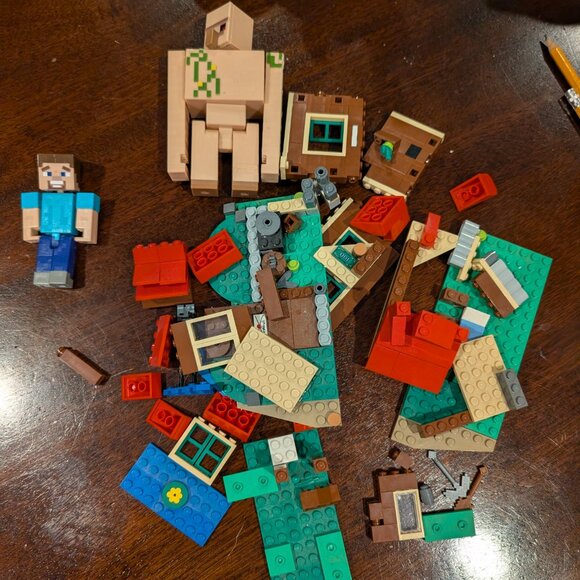 ⛏️ LEGO Minecraft Lot – Minifigs, Terrain, TNT, Mobs – Incomplete Sets - Picture 8 of 8